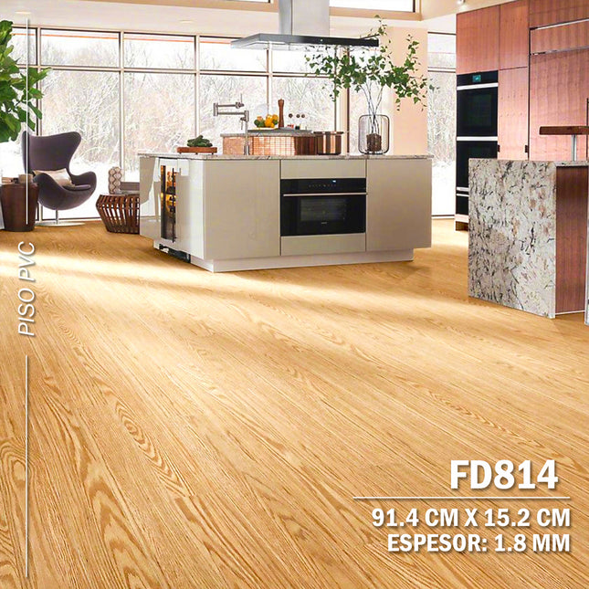 Piso PVC Autoadhesivo 36 Laminas 5m2 - FD814