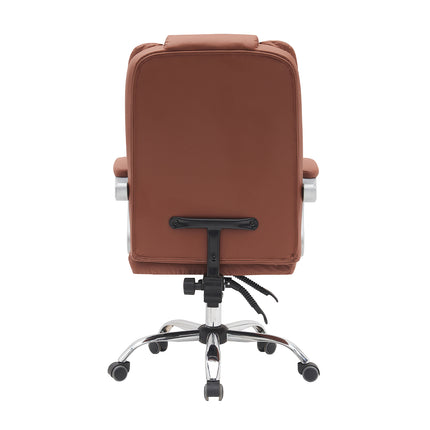 Silla de Oficina Gerencial 707 Marrón | Comodidad y Estilo para tu Espacio de Trabajo