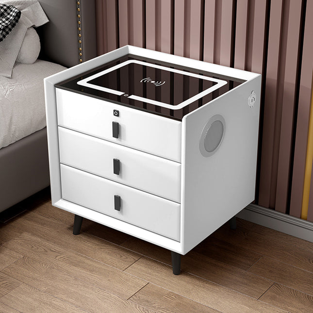 Mesa de Noche Smart 900-2 / Blanco