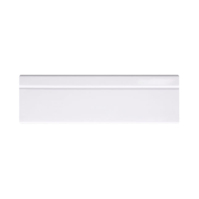 Zócalo MDF 2440*78*12 BLANCO HA-519