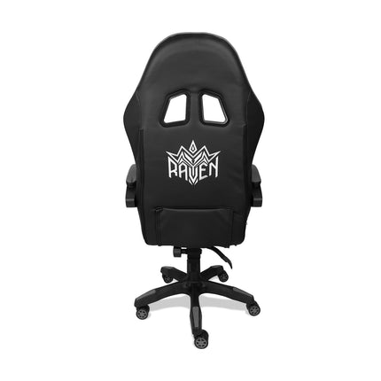 Silla Gamer Ergonómica 919B  XION 135° con Masajeador Lumbar & Posapies Gris