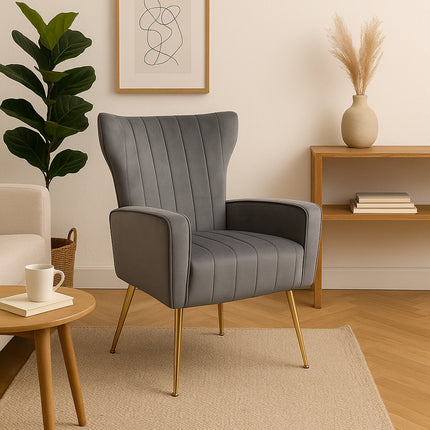 Sillón de Ocio SERENE / YS-7001  Gris
